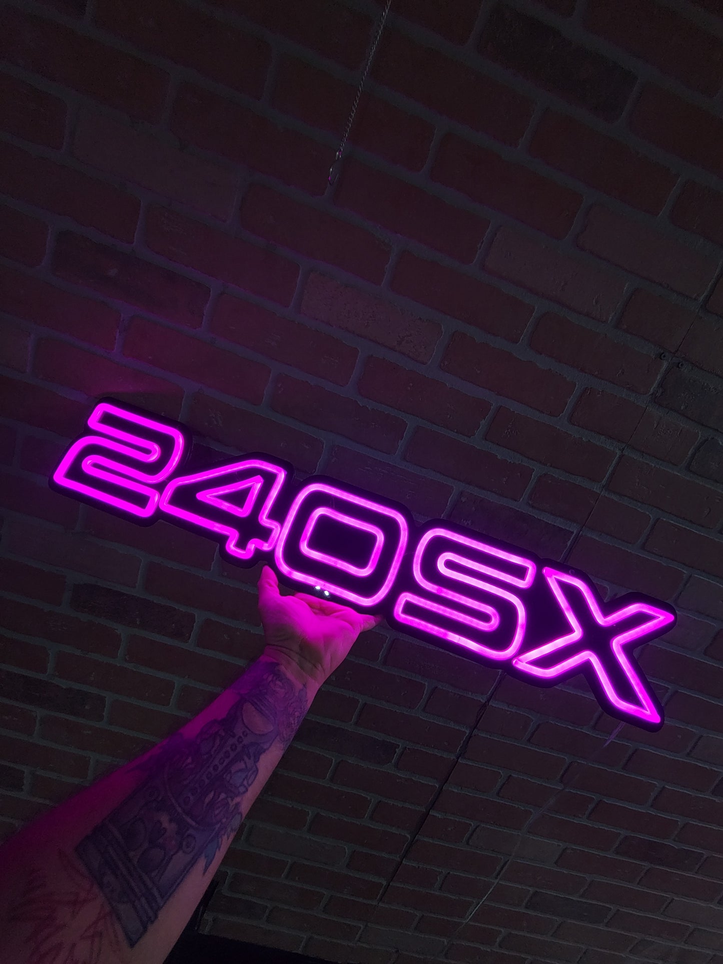 240SX LED DECOR SIGN SCHASSIS