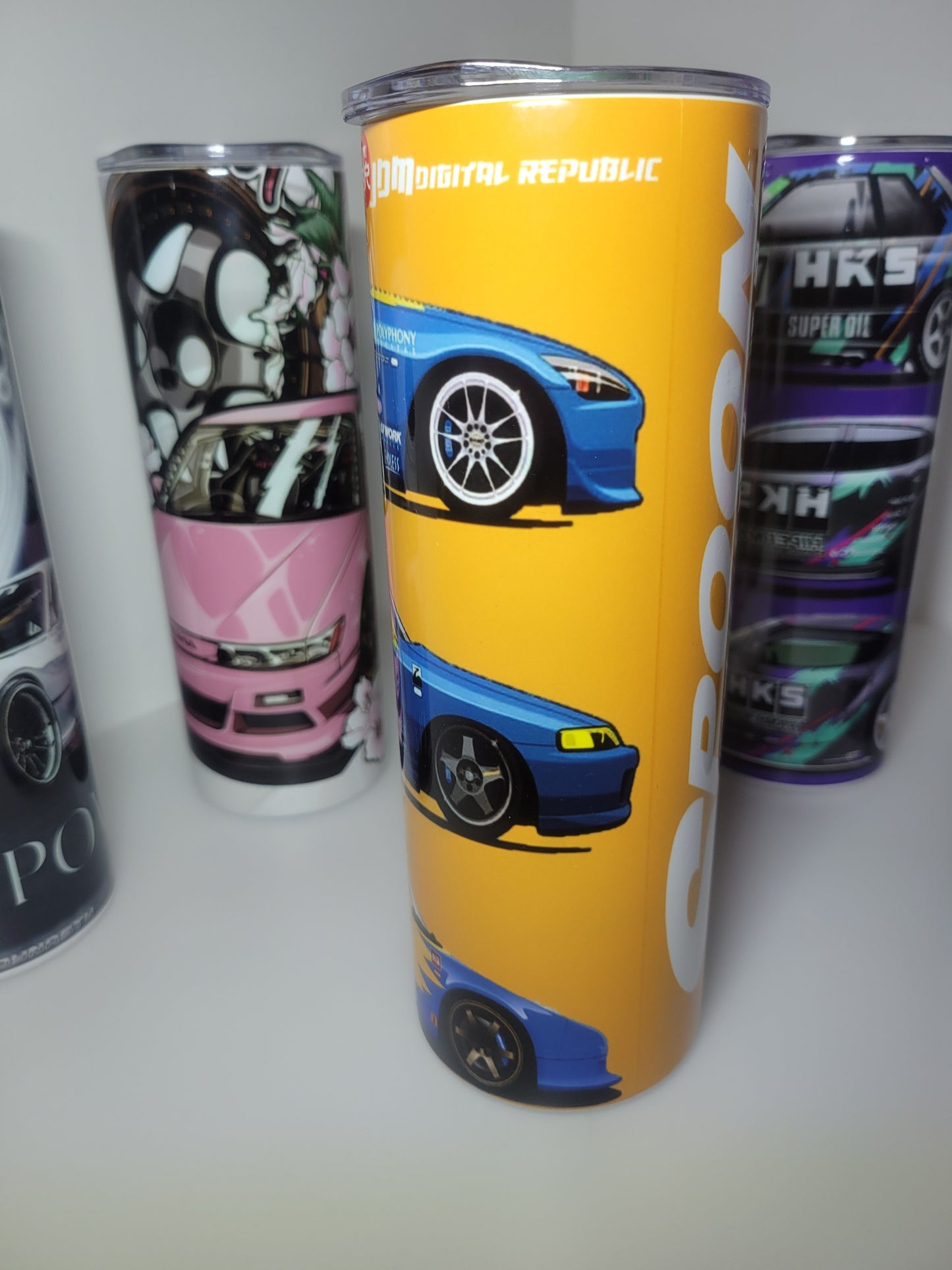 JDM Car Enthusiast Tumblers