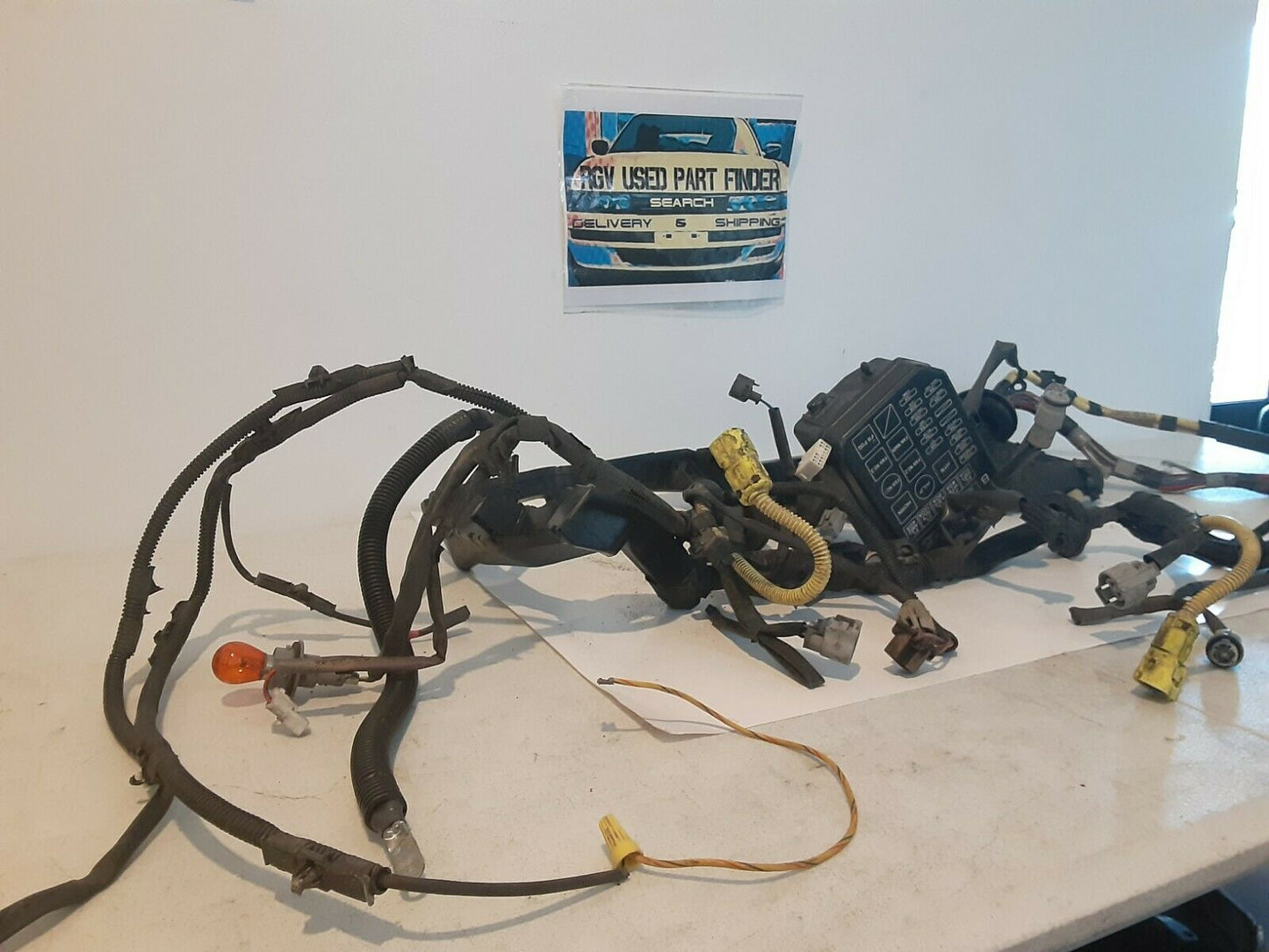 1991 1992 Toyota Mr2 Sw20  Frunk / ABS / NO PWS / Front Body Wiring Harness