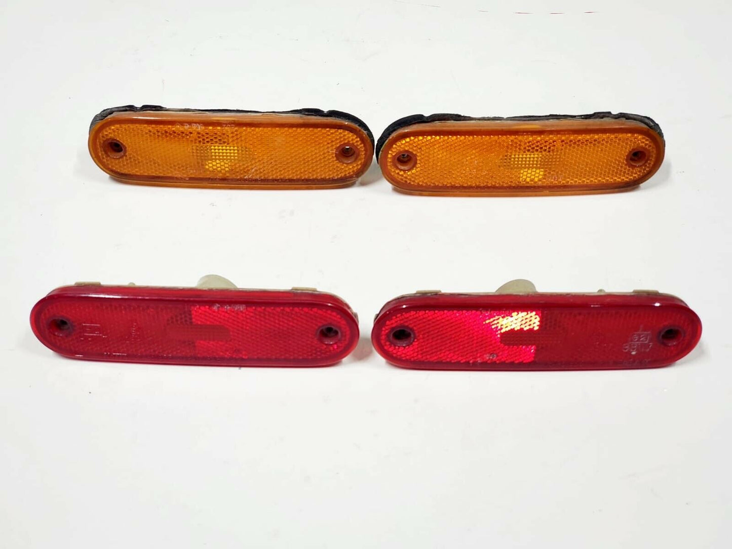 1998-2001 MAZDA MIATA MX-5 SET OF 4 SIDE BUMPER MARKER LIGHTS LAMPS