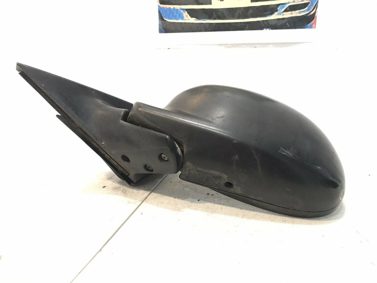 1992 1993 1994 1995 Honda Civic Left Driver side Electric Mirror Sedan  Matte