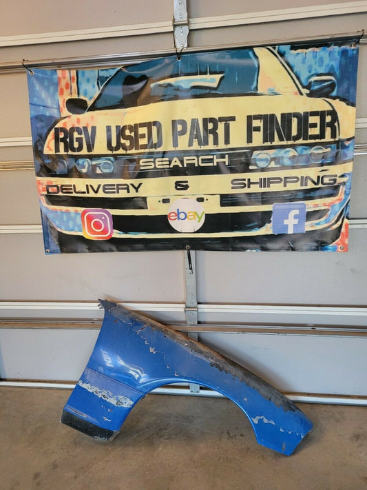 1991 Mazda mx5 Right passenger side fender BLUE