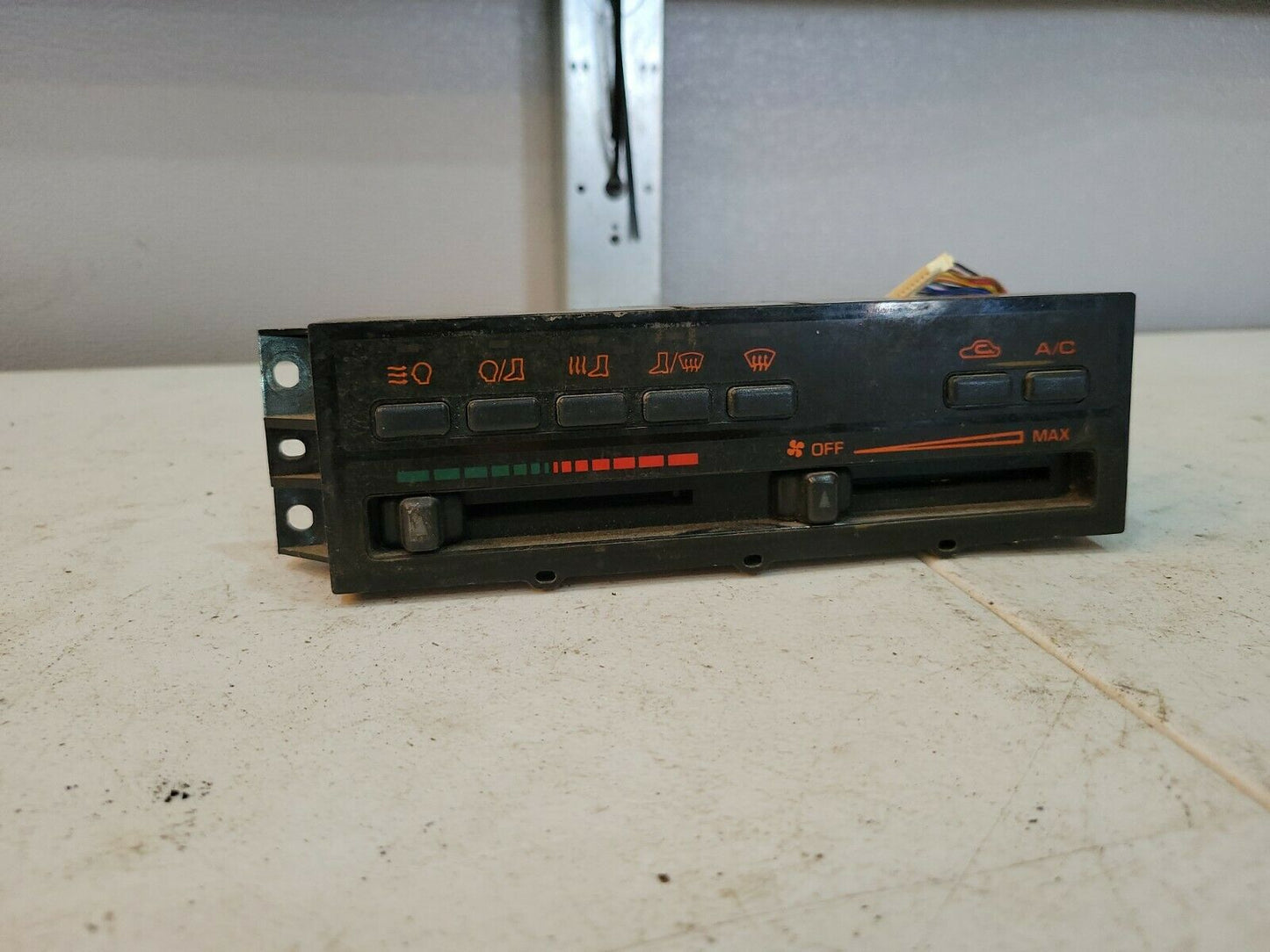 87 - 91 Mazda Rx7 FC Climate Module Face ONLY