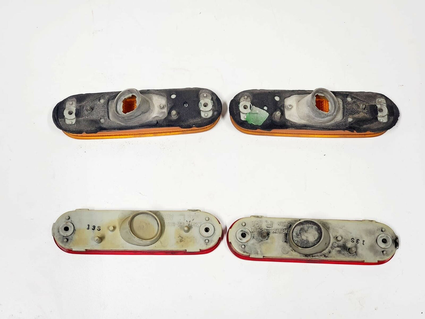 1998-2001 MAZDA MIATA MX-5 SET OF 4 SIDE BUMPER MARKER LIGHTS LAMPS