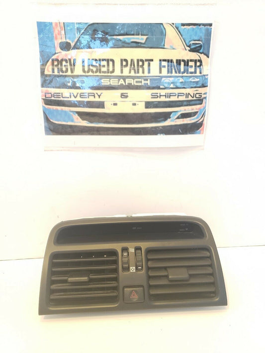 95-96-97 LEXUS LS400 CENTER DASH CLOCK HAZARD BEZEL TRIM VENTS , OEM.