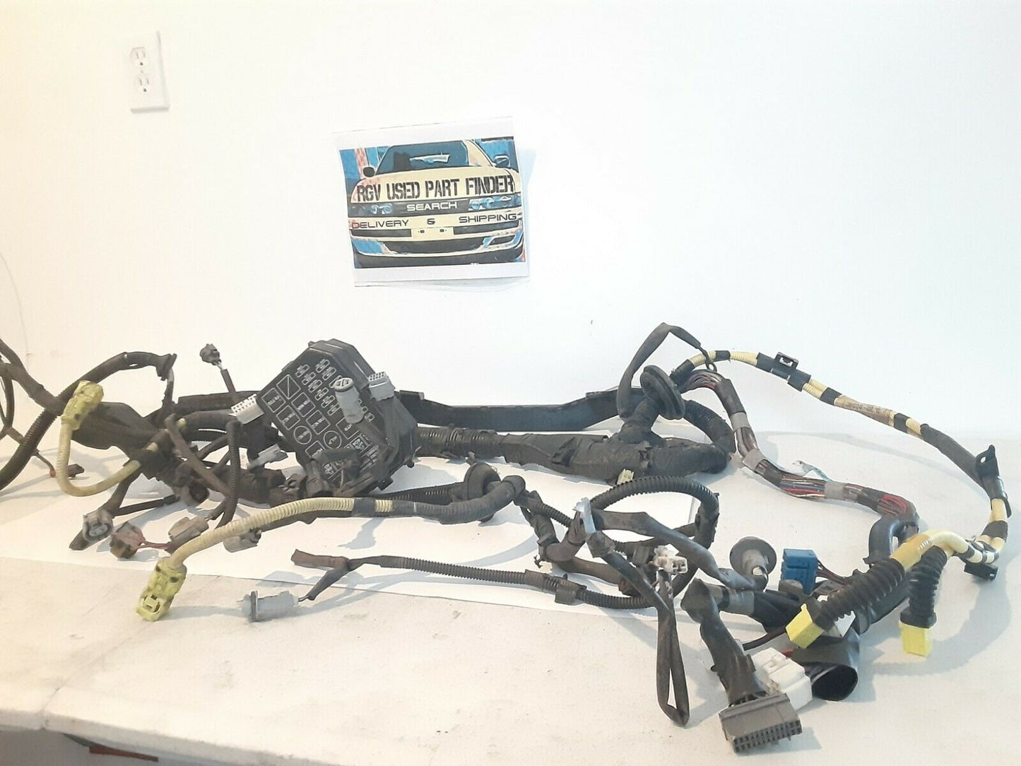 1991 1992 Toyota Mr2 Sw20  Frunk / ABS / NO PWS / Front Body Wiring Harness