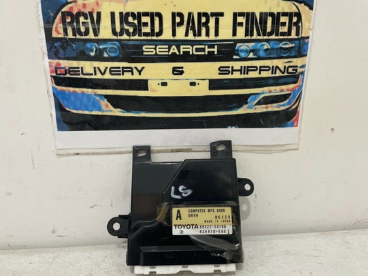 1998 1999 2000 Lexus Ls400 Left Front Door Mpx Module