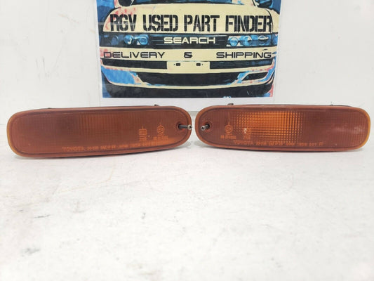 1990 1991 1992 1993 Toyota Celica Bumper Turn signals OEM (2) Pair