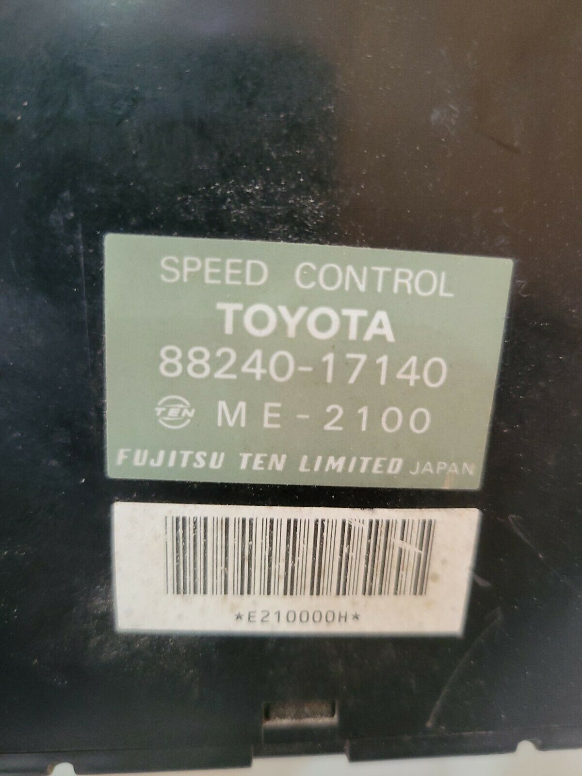 1991 1992 toyota mr2 5sfe NA Speed Cruise Control Module